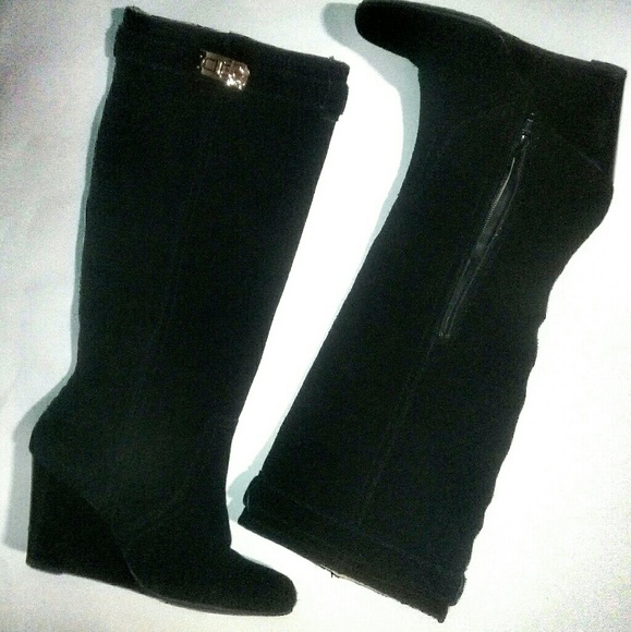Coach Suede knee high boots - Picture 3 of 8